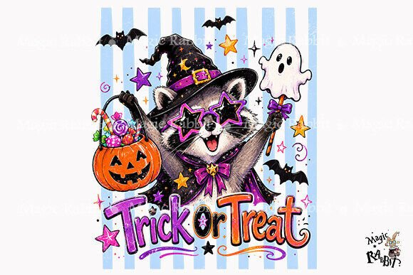 Download Trick or Treat Raccoon PNG - Trick or treat Collection