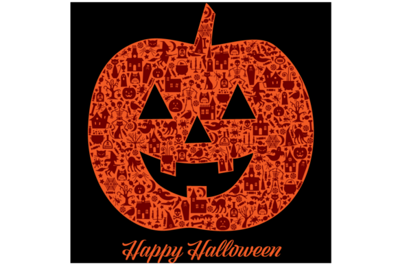 Download Happy Halloween Pumpkin Vector Graphic - Premium Resources