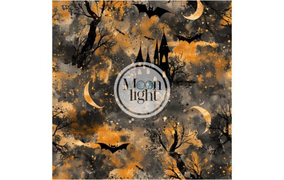 Download Seamless Halloween Digital Paper 35 - Halloween digital Collection