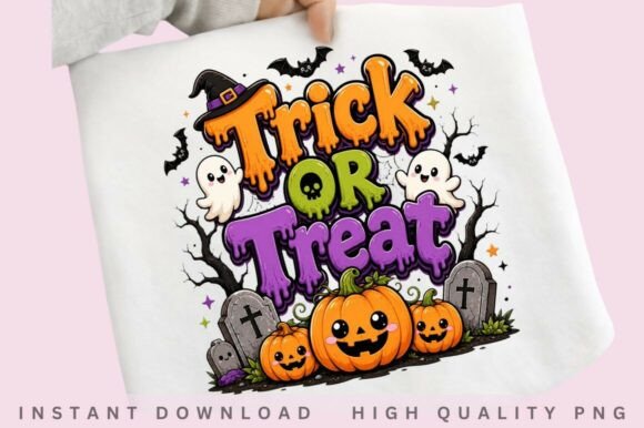 Download Trick or Treat Halloween PNG Design - Trick or treat Collection