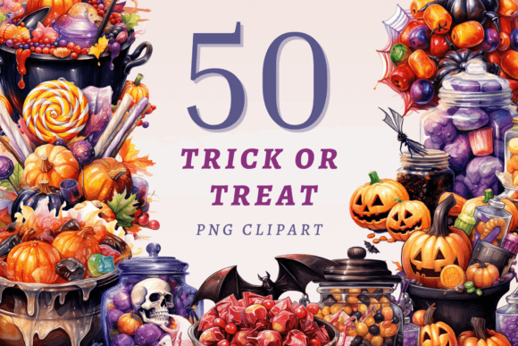 Download Trick or Treat PNG Bundle - Trick or treat Collection